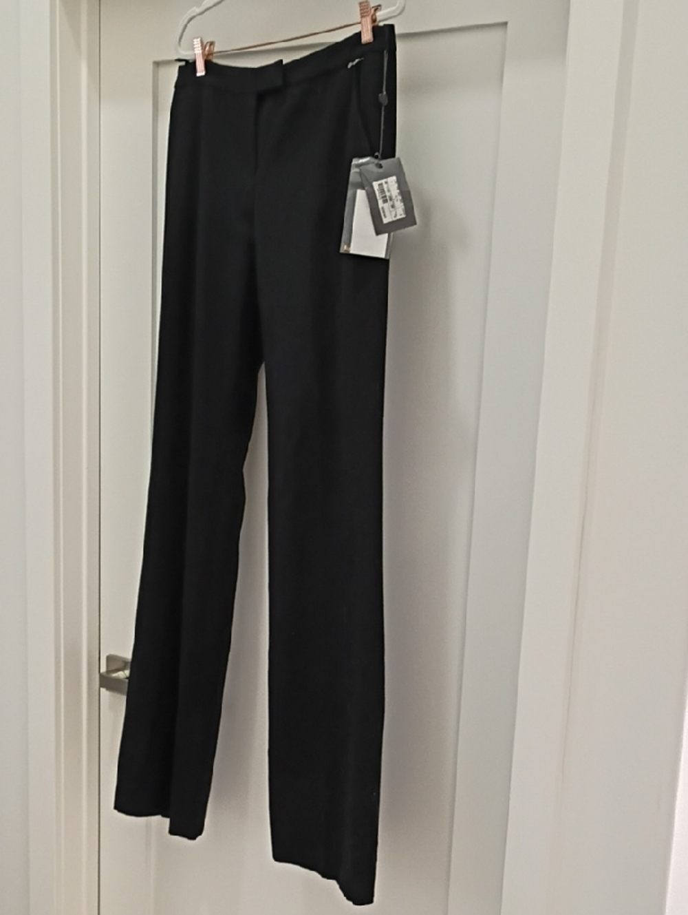 Alexander McQueen Black Straight Dress Pants